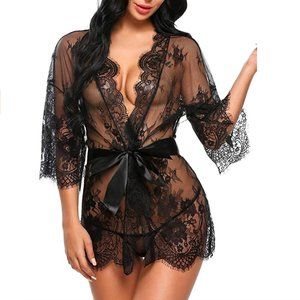 Lace Robe Set 📦 (99-M | 81-XXL)